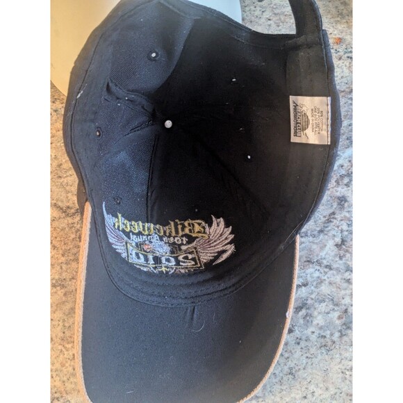 Bike Week 2010 Ocean City Maryland Baseball Cap Hat Adjustable Black Embroidered - Picture 4 of 4